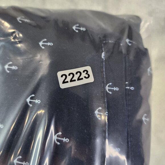 Juniors Almost Famous Blue Denim Anchor Print Shorts Hi Rise 3" Inseam Size 9 - Picture 10 of 10